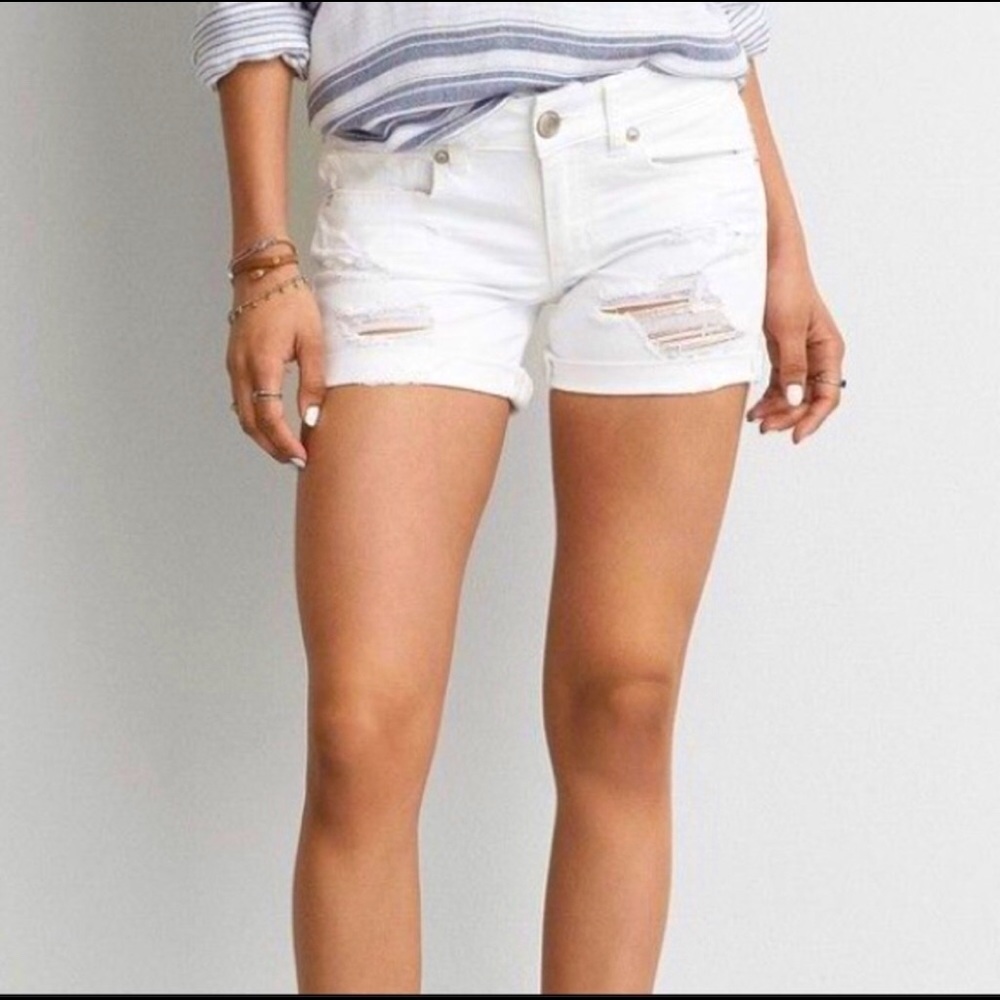 NEW American Eagle Super Stretch White Shorts